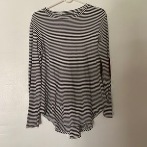 Cherish striped long sleeve top